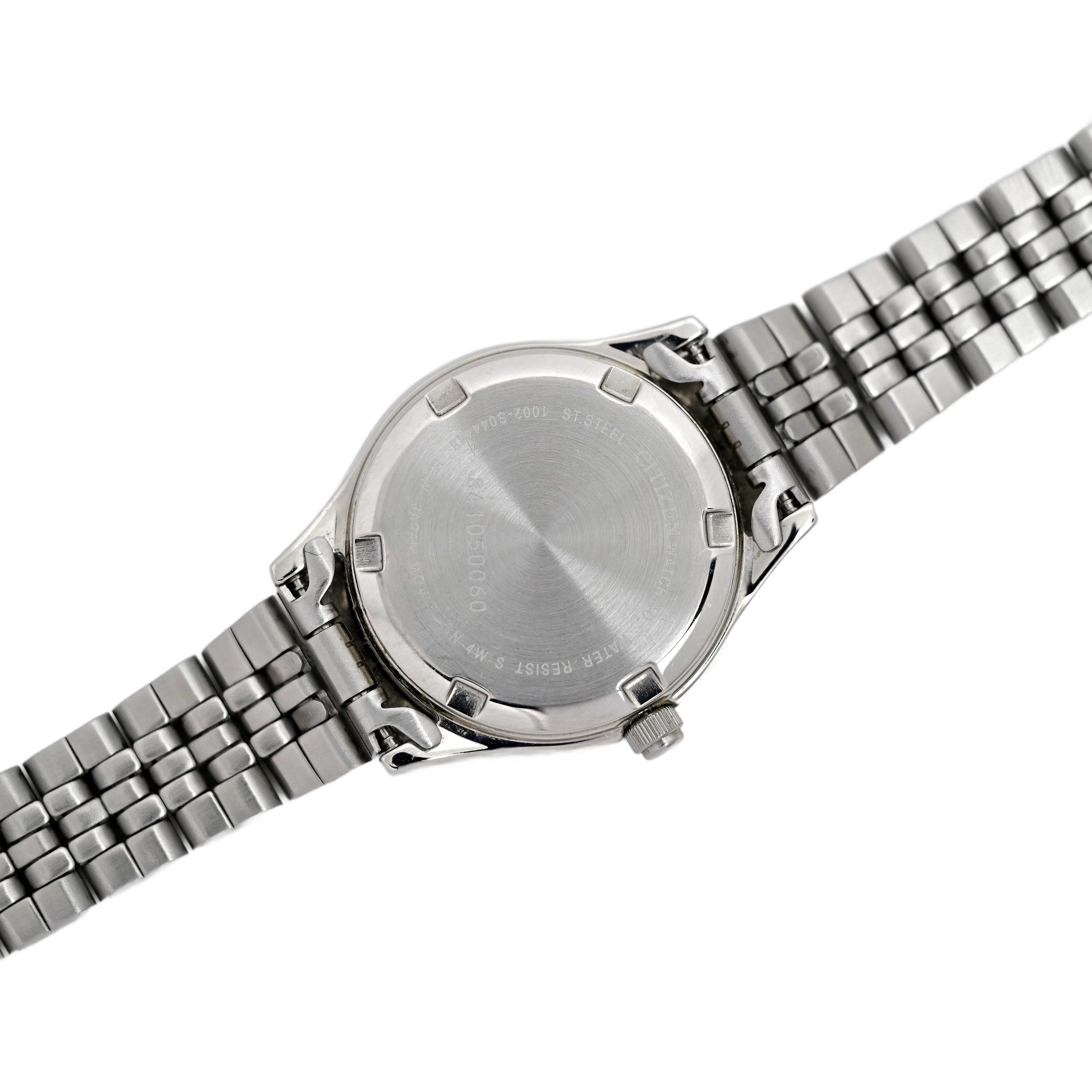 Citizen Swarovski Crystal Silver Tone Ladies Dress Watch